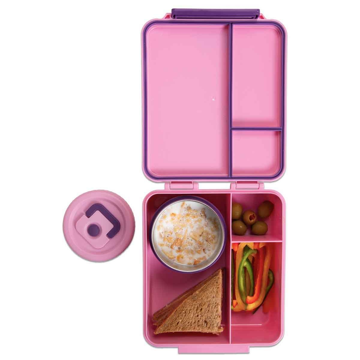 HYDROBREW Bento Lunch Box with Steel Food Jar