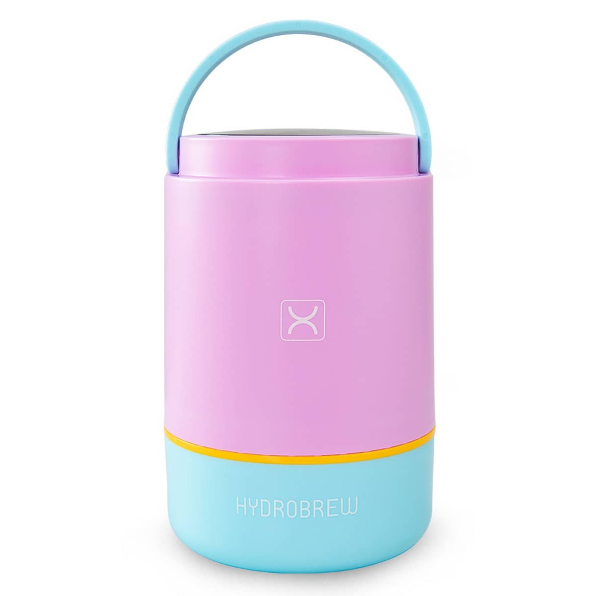 Hydrobrew Candy Cloud Triple Decker Stainless Steel Lunch Box with Spoon