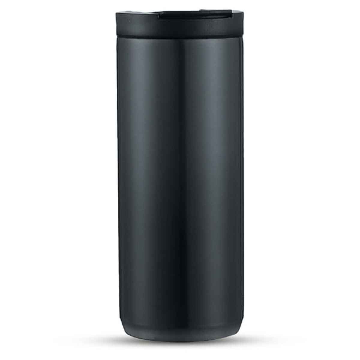 هايدروبرو زجاجة ماء تامبلر معزولة بجدار مزدوج 400 مل باللون الأسود