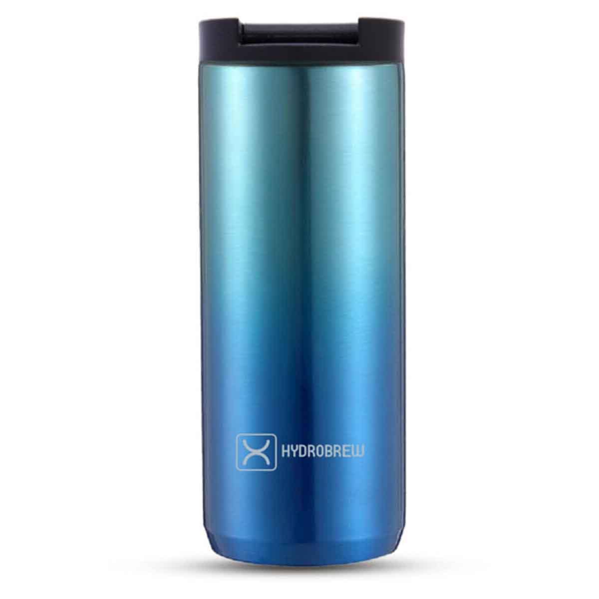 HYDROBREW 500ml Blue Double Wall Insulated Tumbler Water Bottle