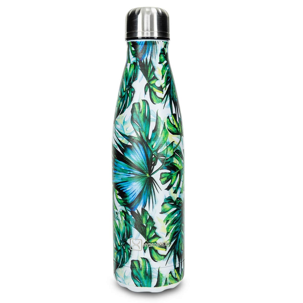Hydrobrew Green Convertible Bento Lunch Box with Printed Double Wall Stainless Steel Water Bottle