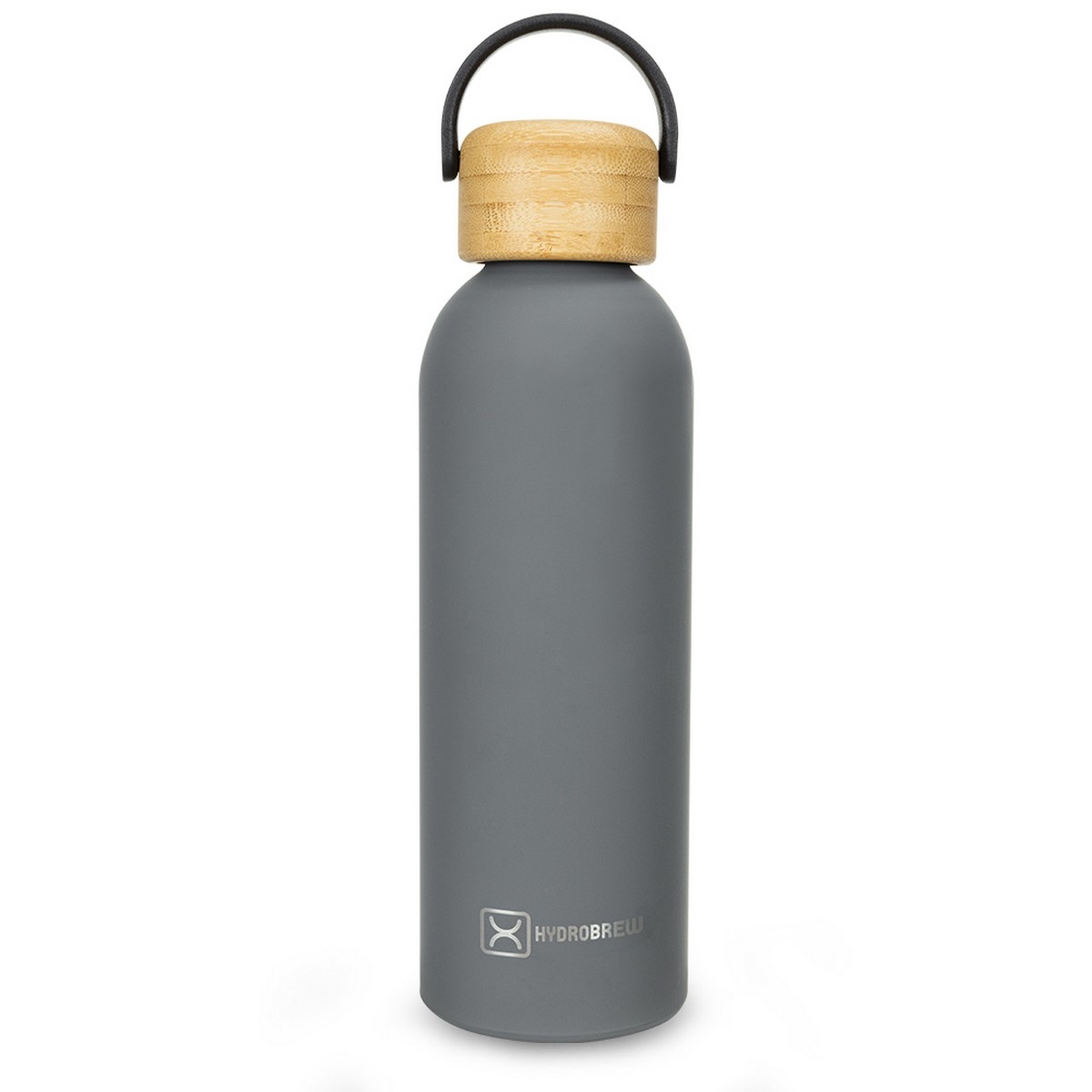 Hydrobrew Grey Bento Lunch Box with Steel Food Jar & Double Wall Water Bottle