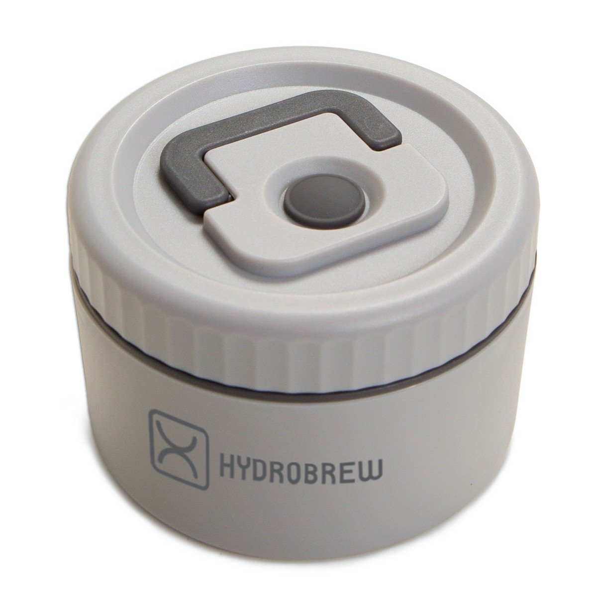 Hydrobrew Grey Bento Lunch Box with Steel Food Jar & Double Wall Water Bottle