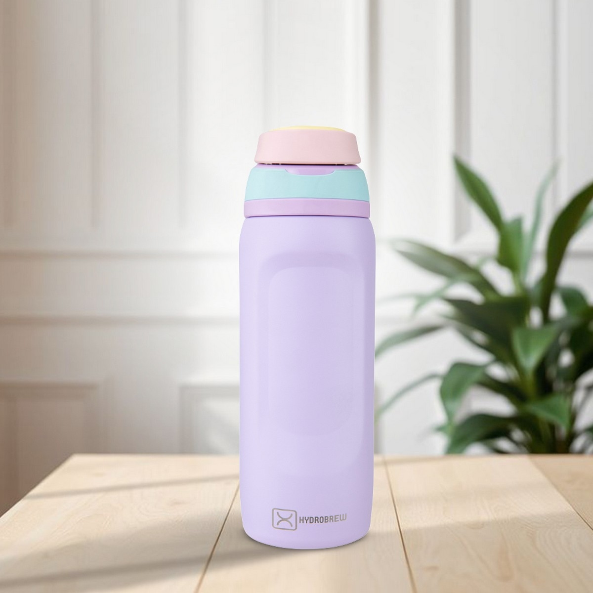 Hydrobrew Lilac Blush Smart Serve Bento Lunch Box with Sip Switch Stainless Steel Water Bottle