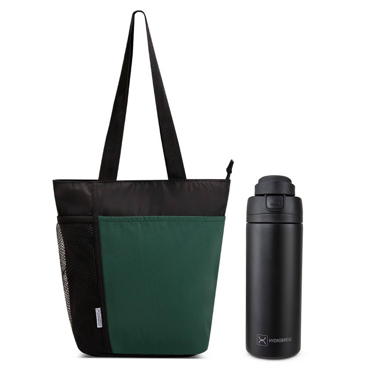 Hydrobrew Olive Lunch Bag with 720ml Insulated Water Bottle