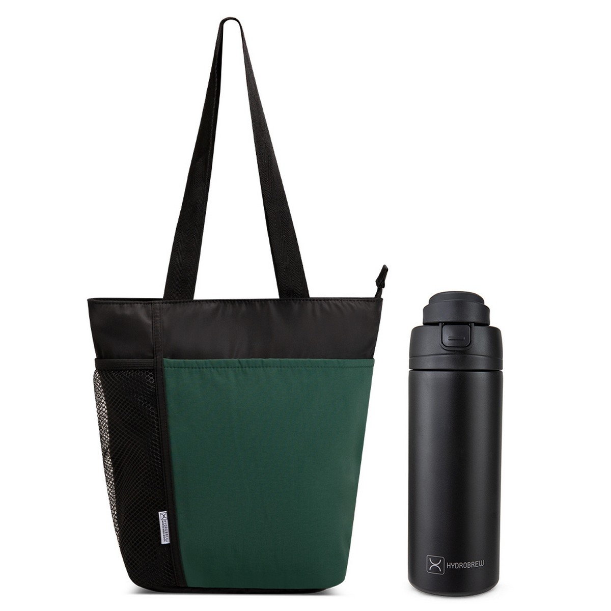 Hydrobrew Olive Lunch Bag with 720ml Insulated Water Bottle
