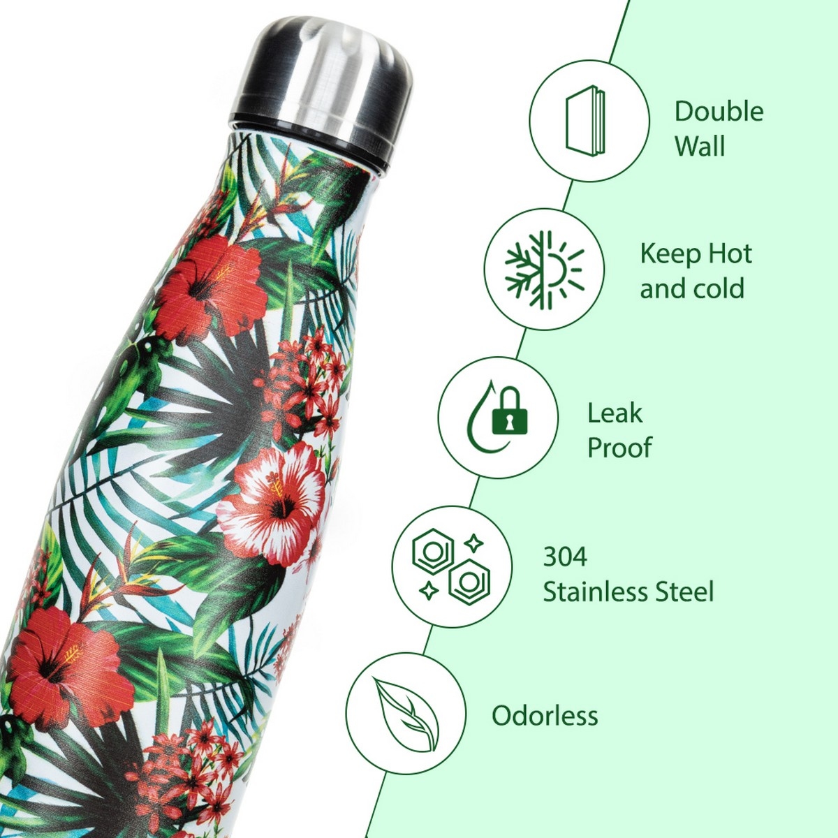 Hydrobrew Pink Sorbet Steel Core 4 Compartment Lunch Box with Double Wall Stainless Steel Water Bottle