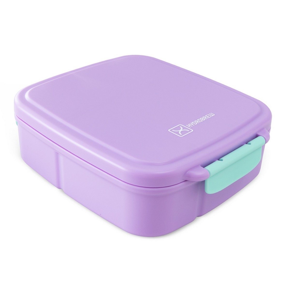 Hydrobrew Purple Mega Flex Bento Lunch Box with Insulated Food Jar & Double Wall Water Bottle
