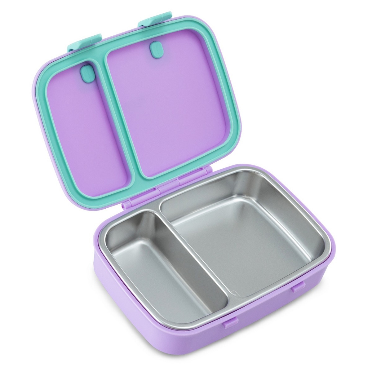 Hydrobrew Purple Steel Core Stainless Steel Lunch Box & Double Wall Water Bottle Set