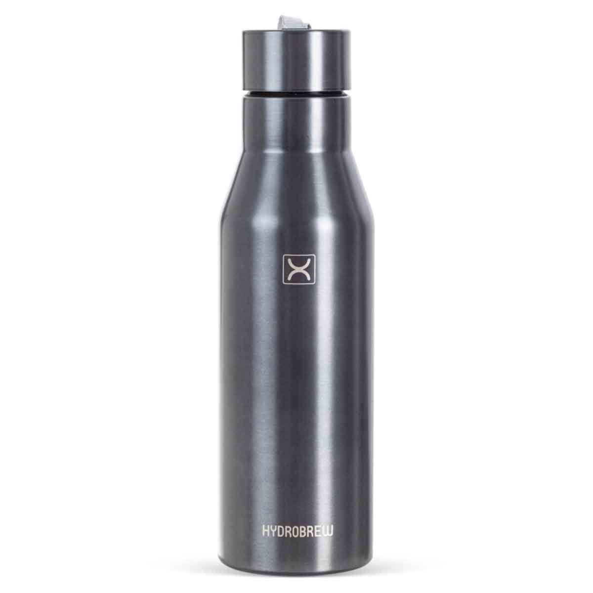 HYDROBREW 1L Steel Water Bottle