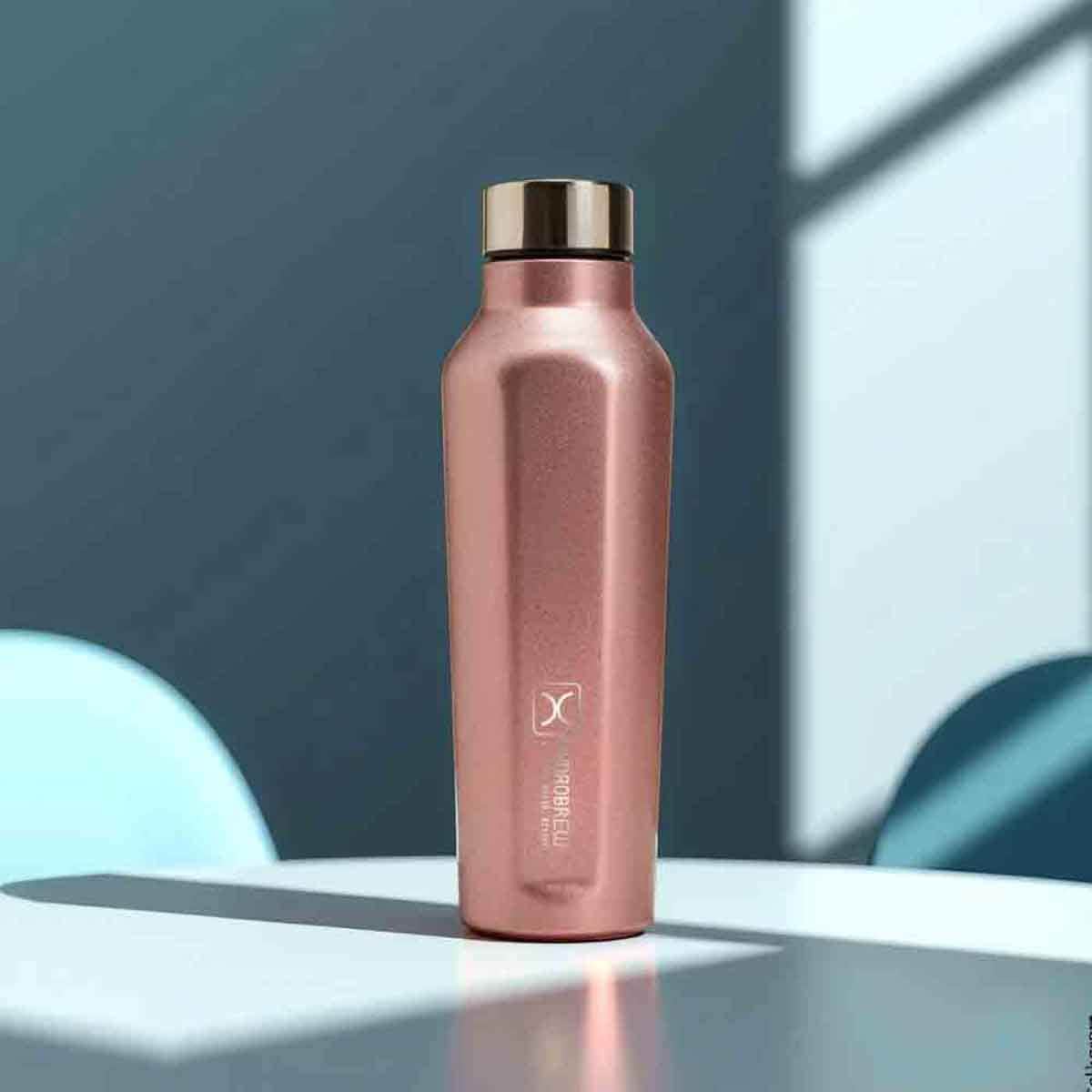 HYDROBREW 800ml Steel Water Bottle
