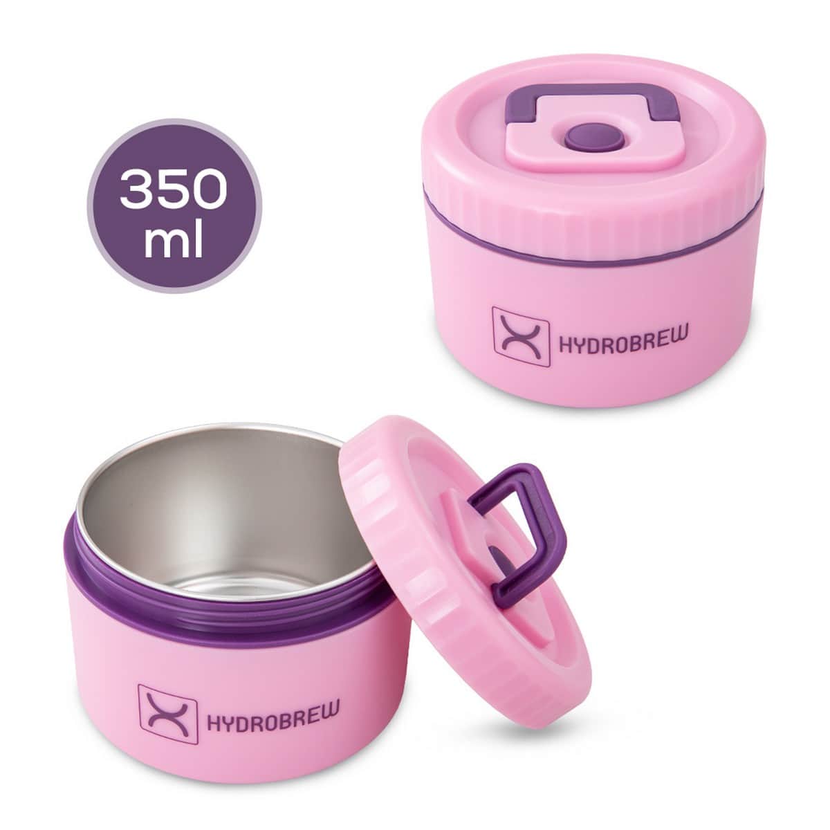 Hydrobrew ThinkBig Bento Lunch Box with Steel Food Jar