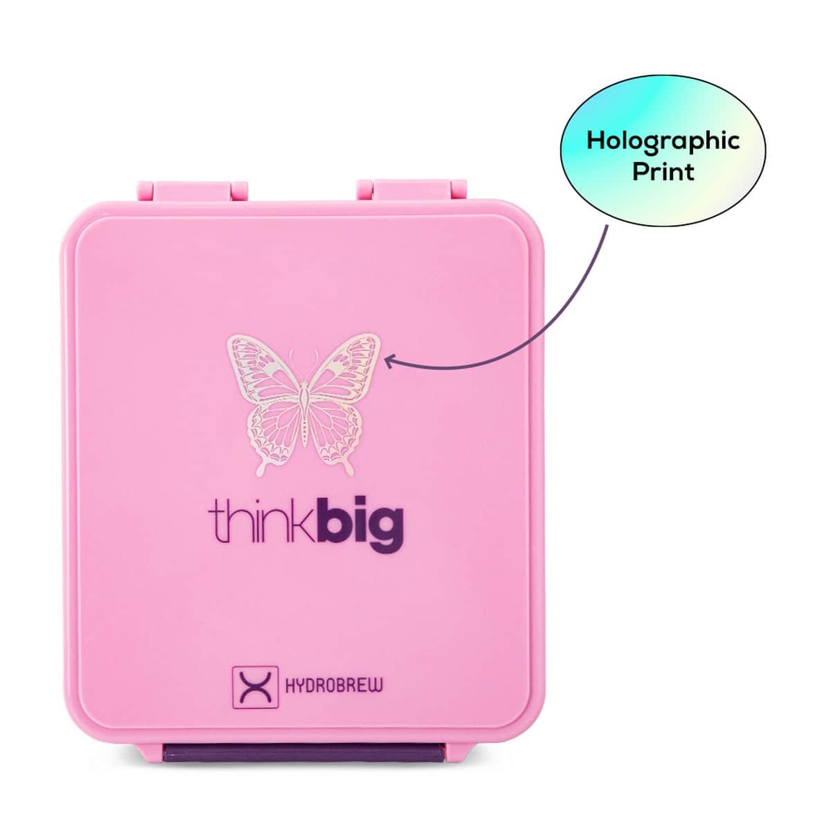 Hydrobrew ThinkBig Bento Lunch Box with Steel Food Jar