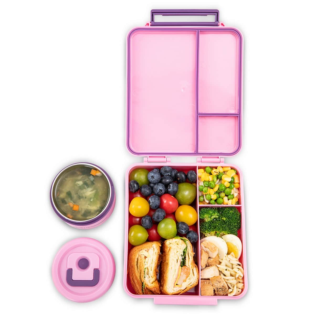Hydrobrew ThinkBig Bento Lunch Box with Steel Food Jar