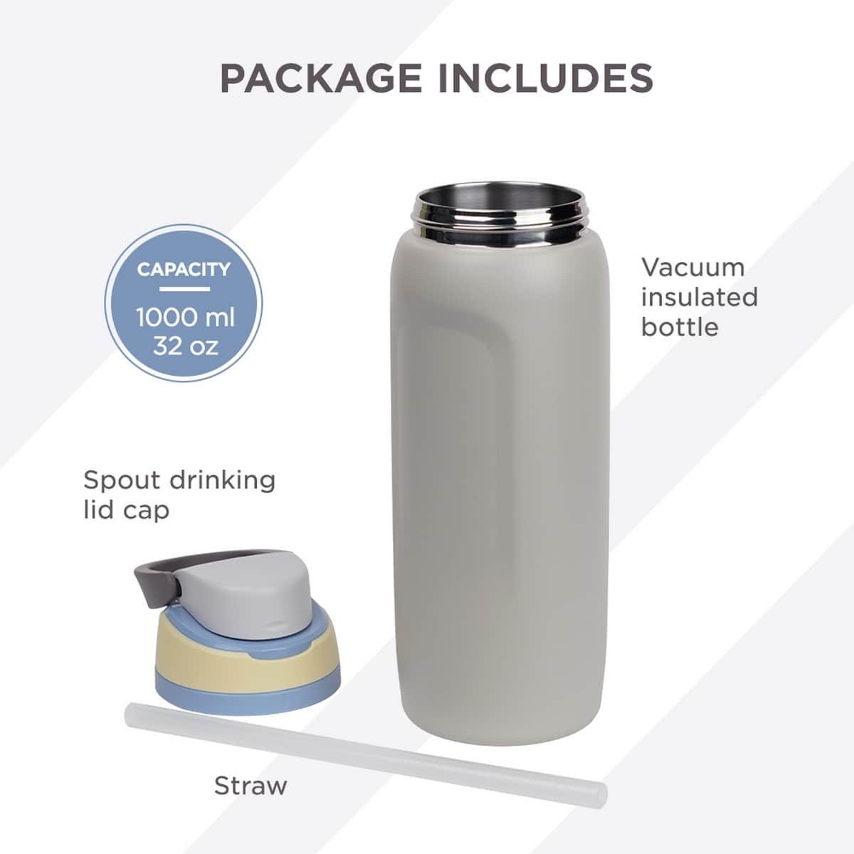 Hydrobrew Sip Switch Stainless Steel Water Bottle
