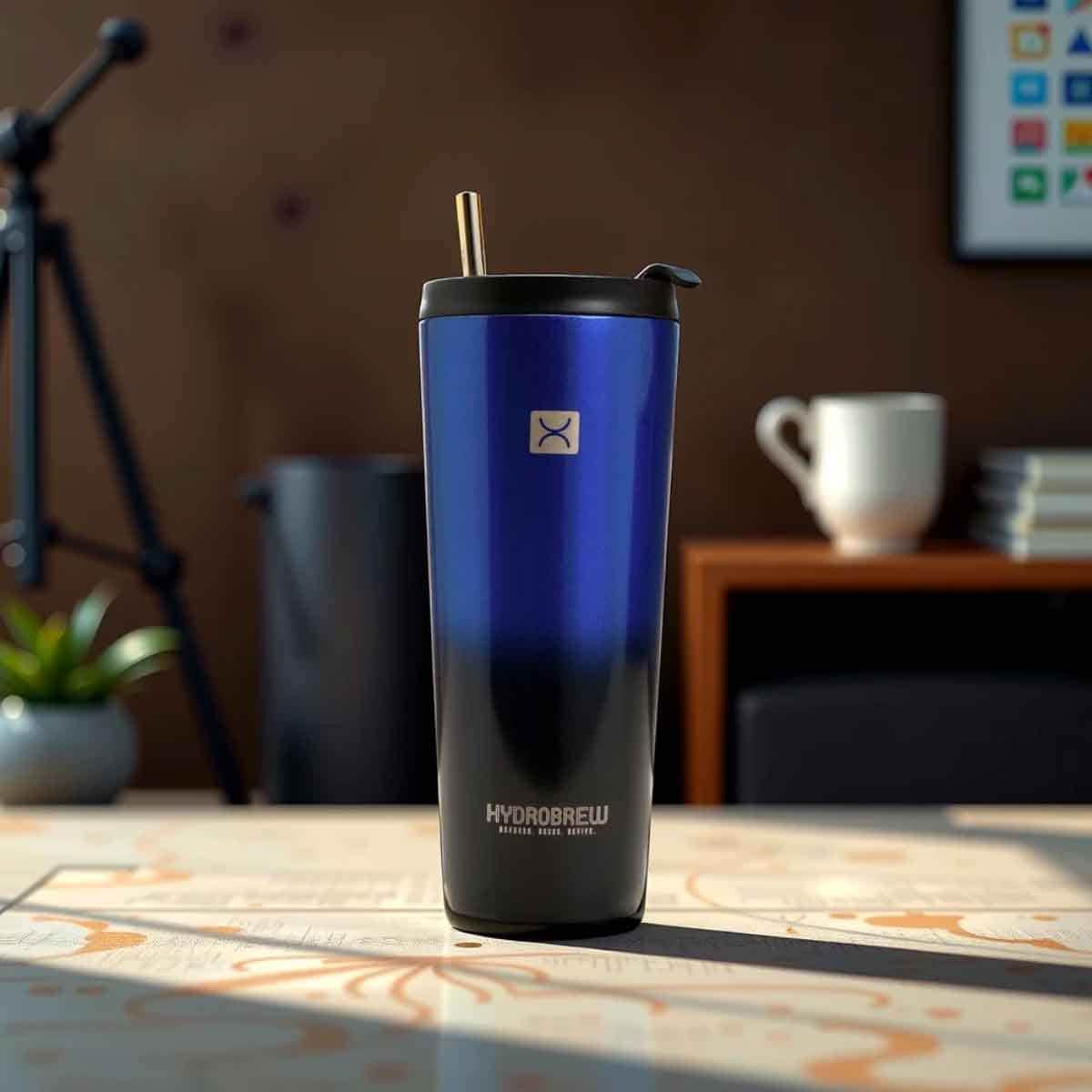 HYDROBREW 700ml Vacuum Insulated Quencher Mug