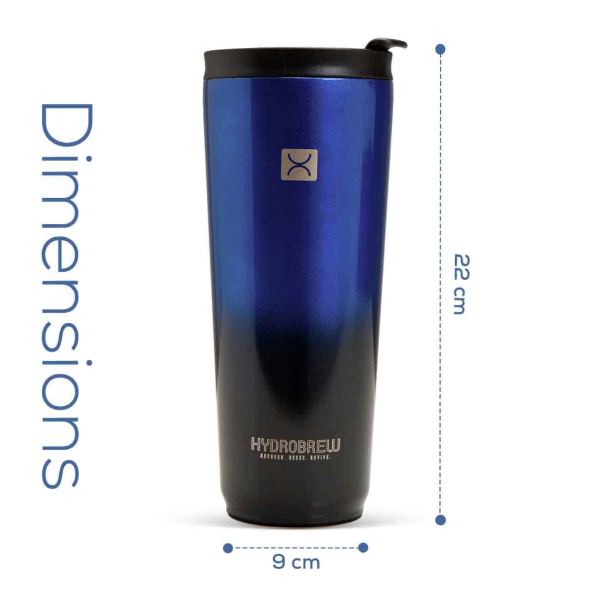 HYDROBREW 700ml Vacuum Insulated Quencher Mug
