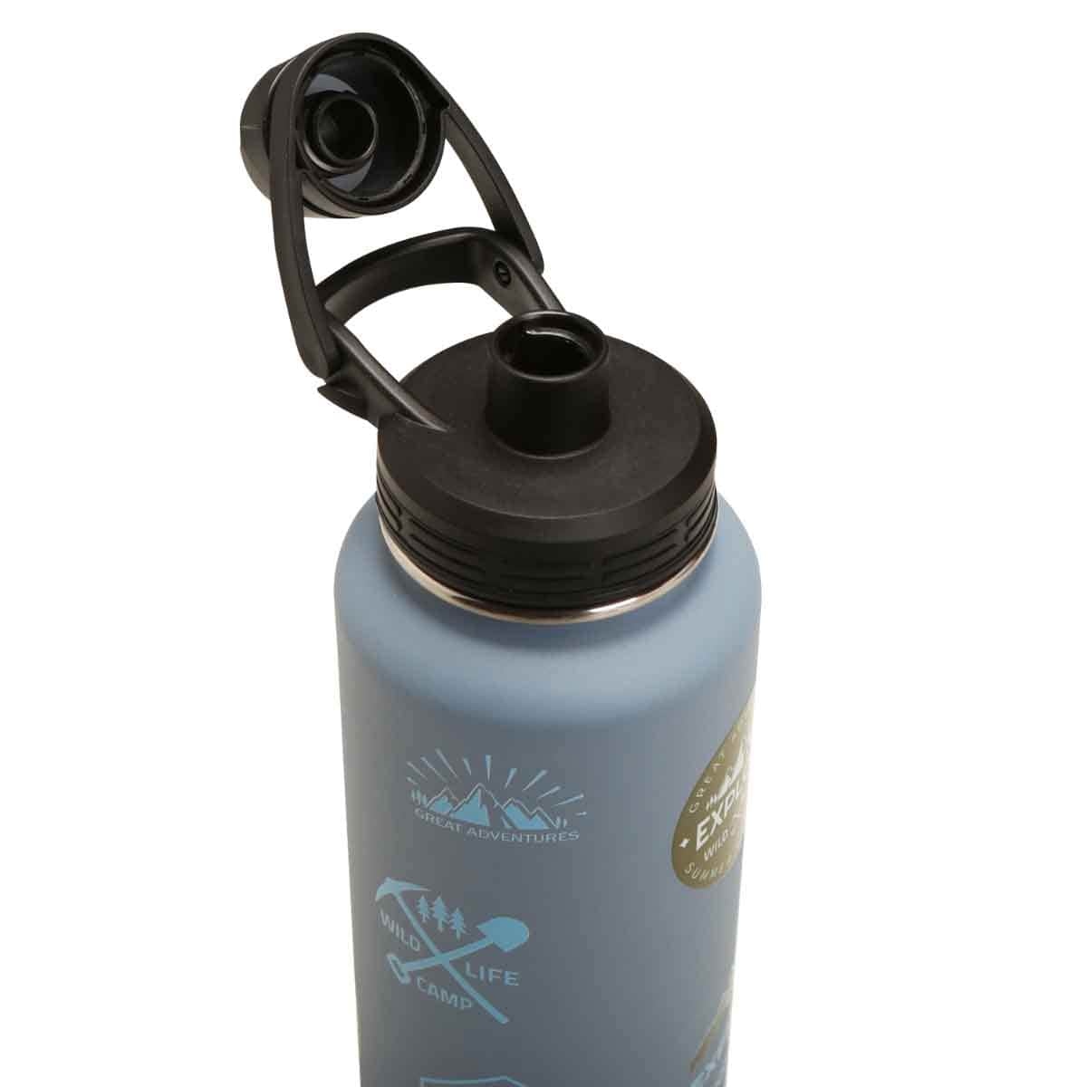 HYDROBREW 950ml Vacuum Insulated Travel Water Bottle with Sling Bag