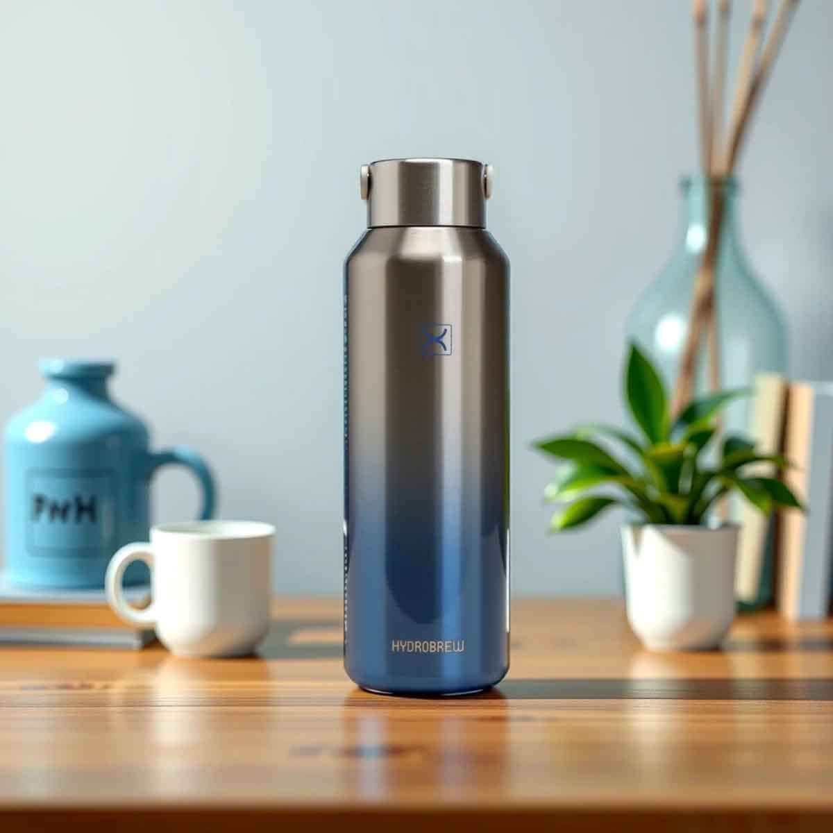 HYDROBREW 710ml Vacuum Insulated Water Bottle