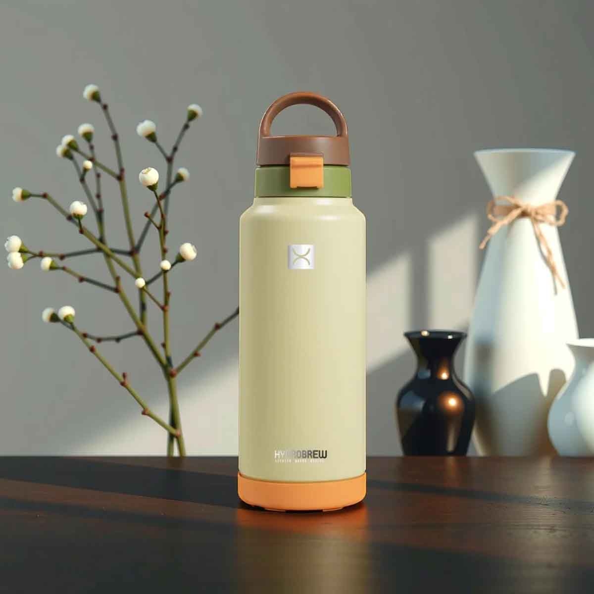 هايدروبرو زجاجة ماء معزولة 950 مل ريفريش