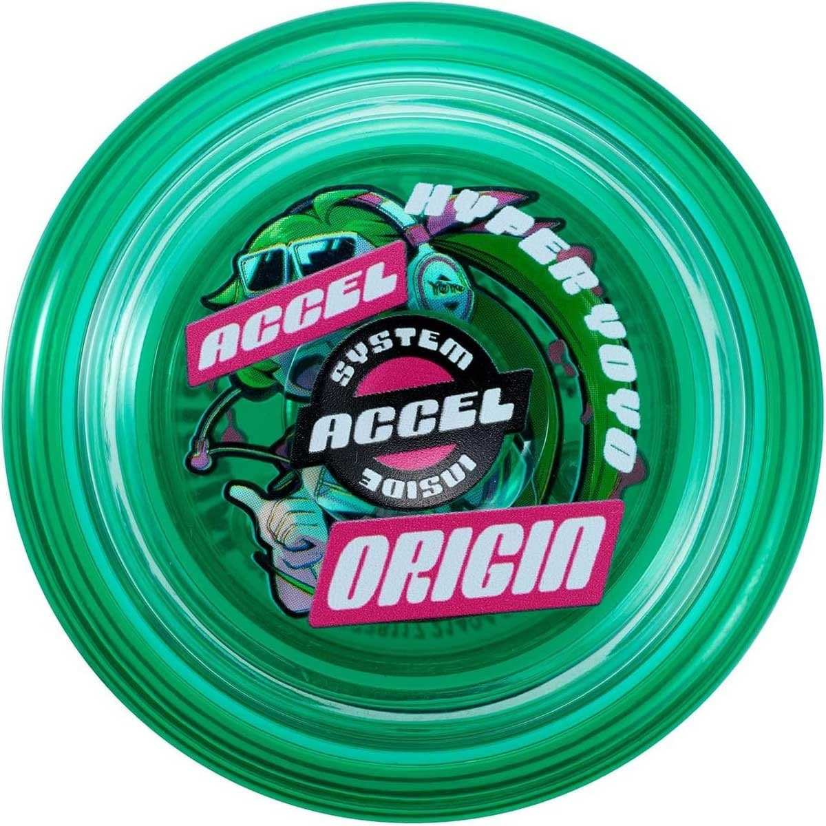 هايبر يويو Accel Origin Punkish لعبة خضراء للجنسين، من 8 إلى 10 سنوات