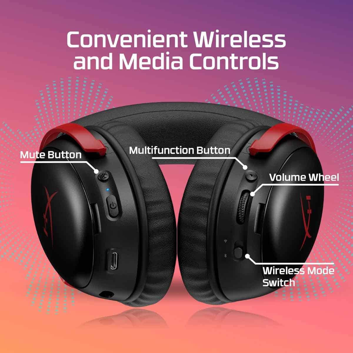 HyperX Cloud III S Wireless Over-Ear Gaming Headphone