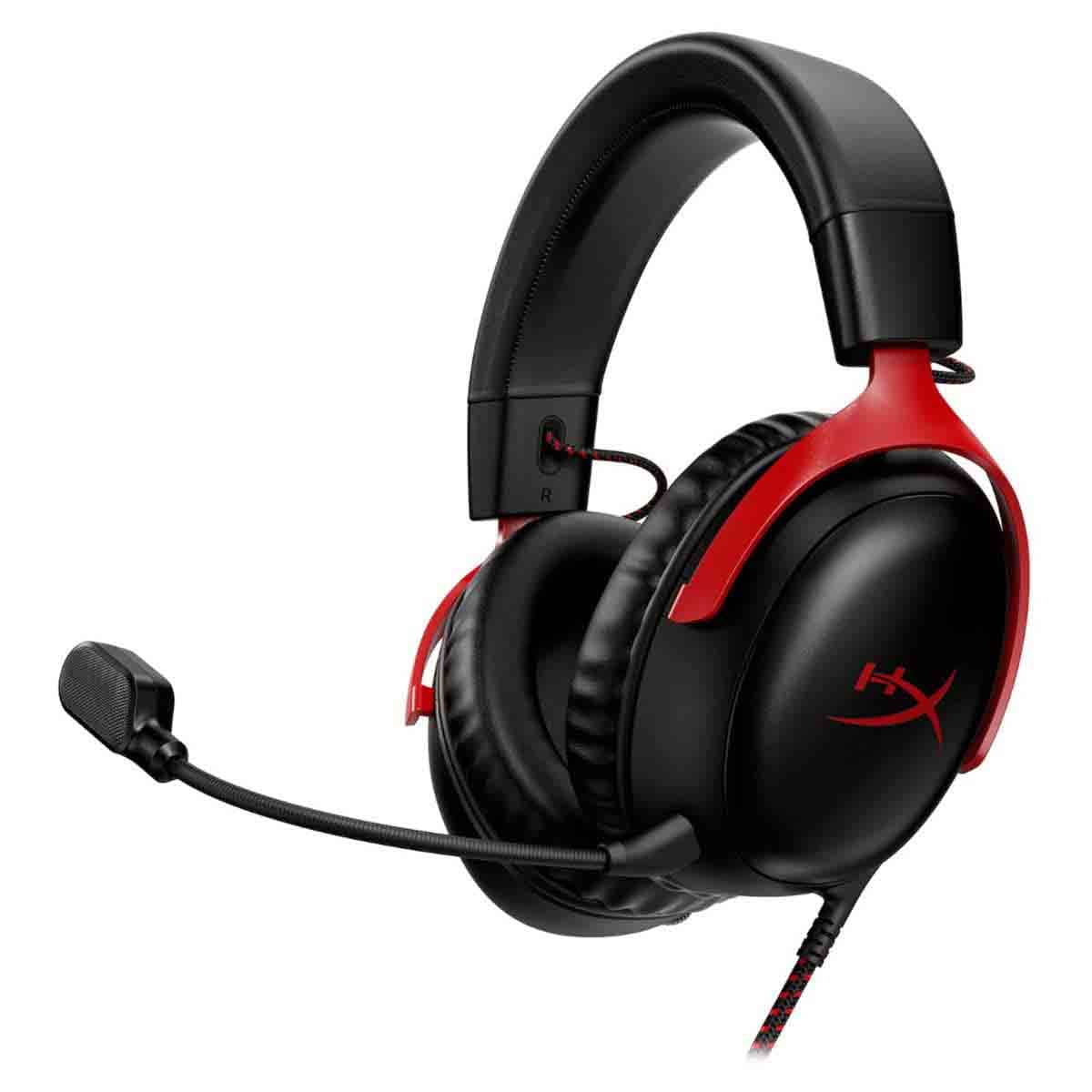 HyperX Cloud III Durable Frame Red/Black Wired Gaming Headset