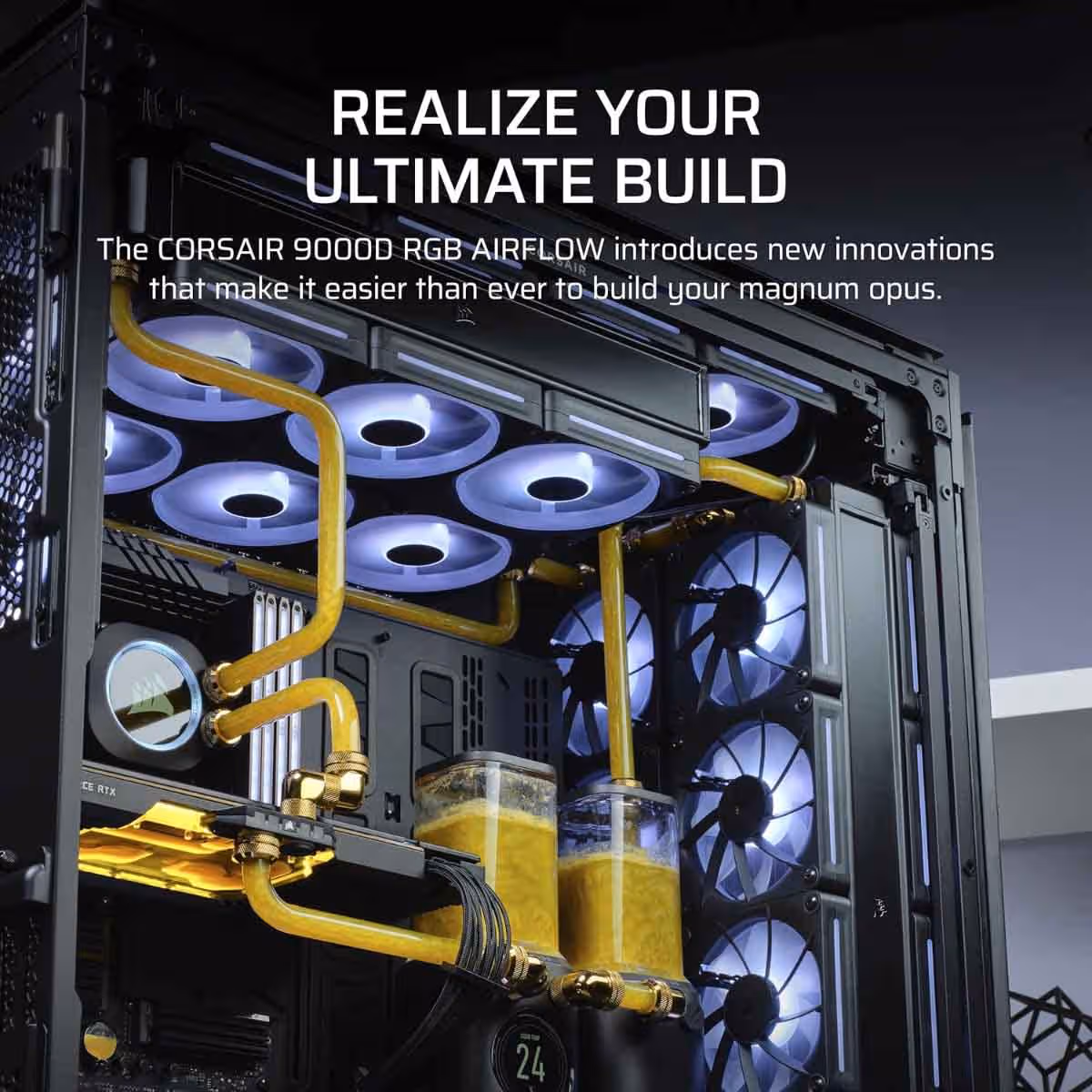Corsair 9000D RGB Super Full-Tower Gaming PC Case