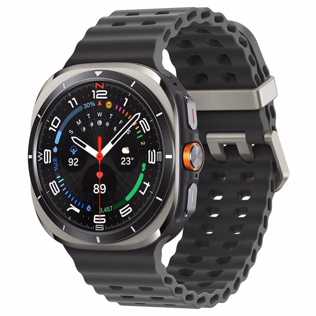 Samsung Galaxy Ultra 47mm Titanium Silver (KSA Version) Smartwatch