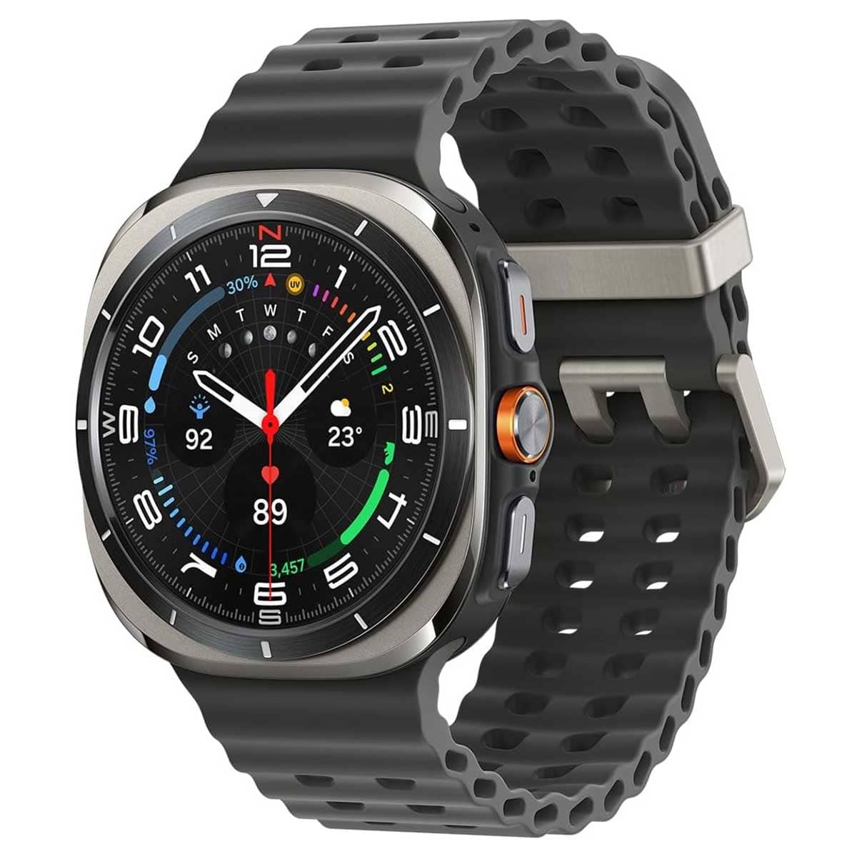 Samsung Galaxy Ultra 47mm Titanium Silver (KSA Version) Smartwatch
