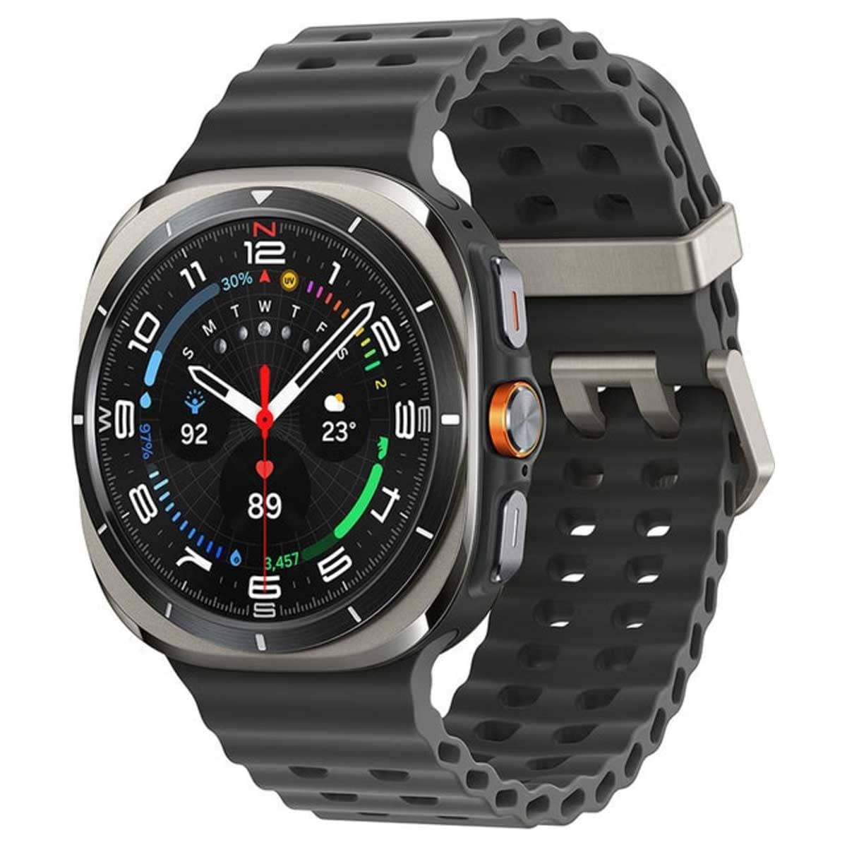 Samsung Galaxy 46mm Classic Black Watch 8 (KSA Version) Smartwatch