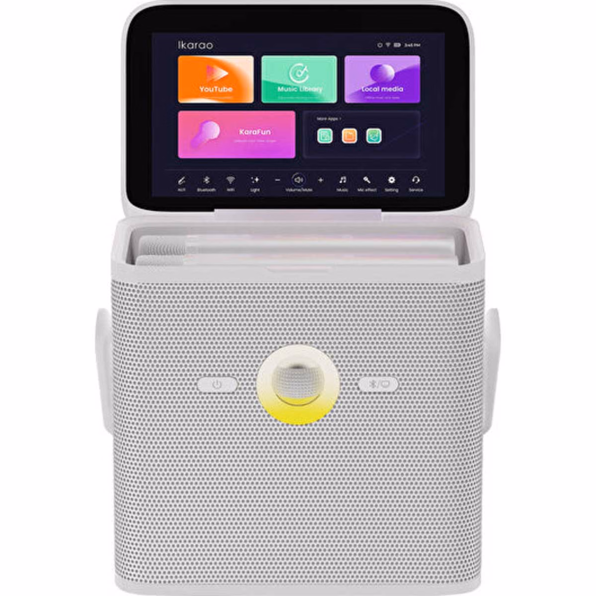 Ikarao Shell S3 Karaoke Speaker with 7.1'' Screen
