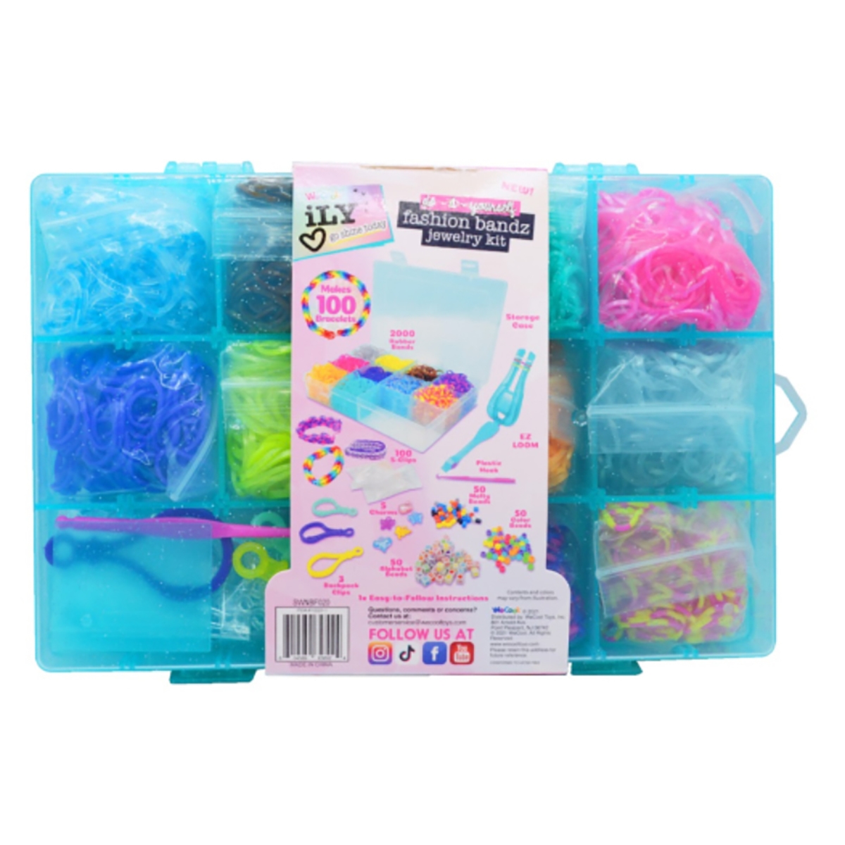 Ily 112221-1 Fashion Bandz Jewelry Kit Girls, 5-7 Years