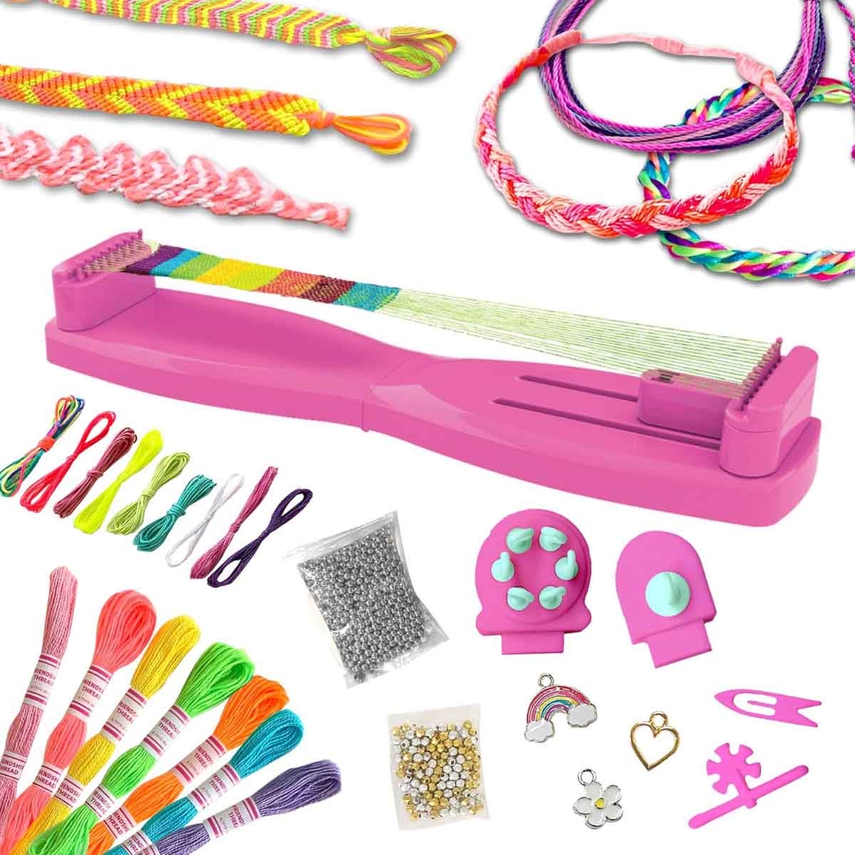 Ily 3-in-1 Pura Loom Deluxe Bracelet Maker Kit Girls, 5-7 Years