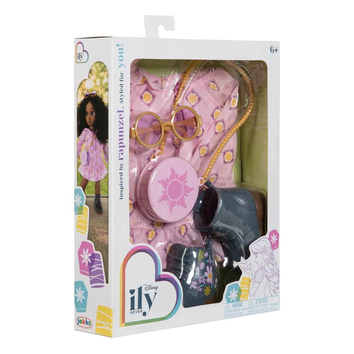 Disney Ily 4Ever Inspired by Rapunzel Fashion Dress for Doll Girls, 3-4 Years