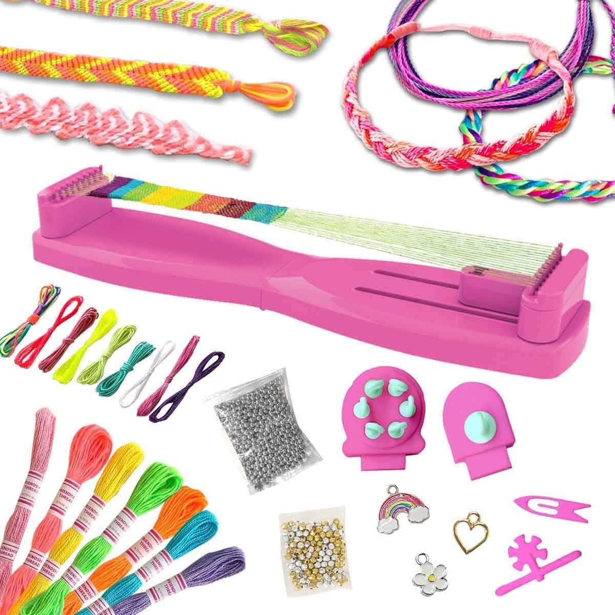 Ily Bracelet Maker with Fashion Bandz Jewelry & Swirl & Reveal Bracelets Kit Bundle Pack Girls, 5-7 Years