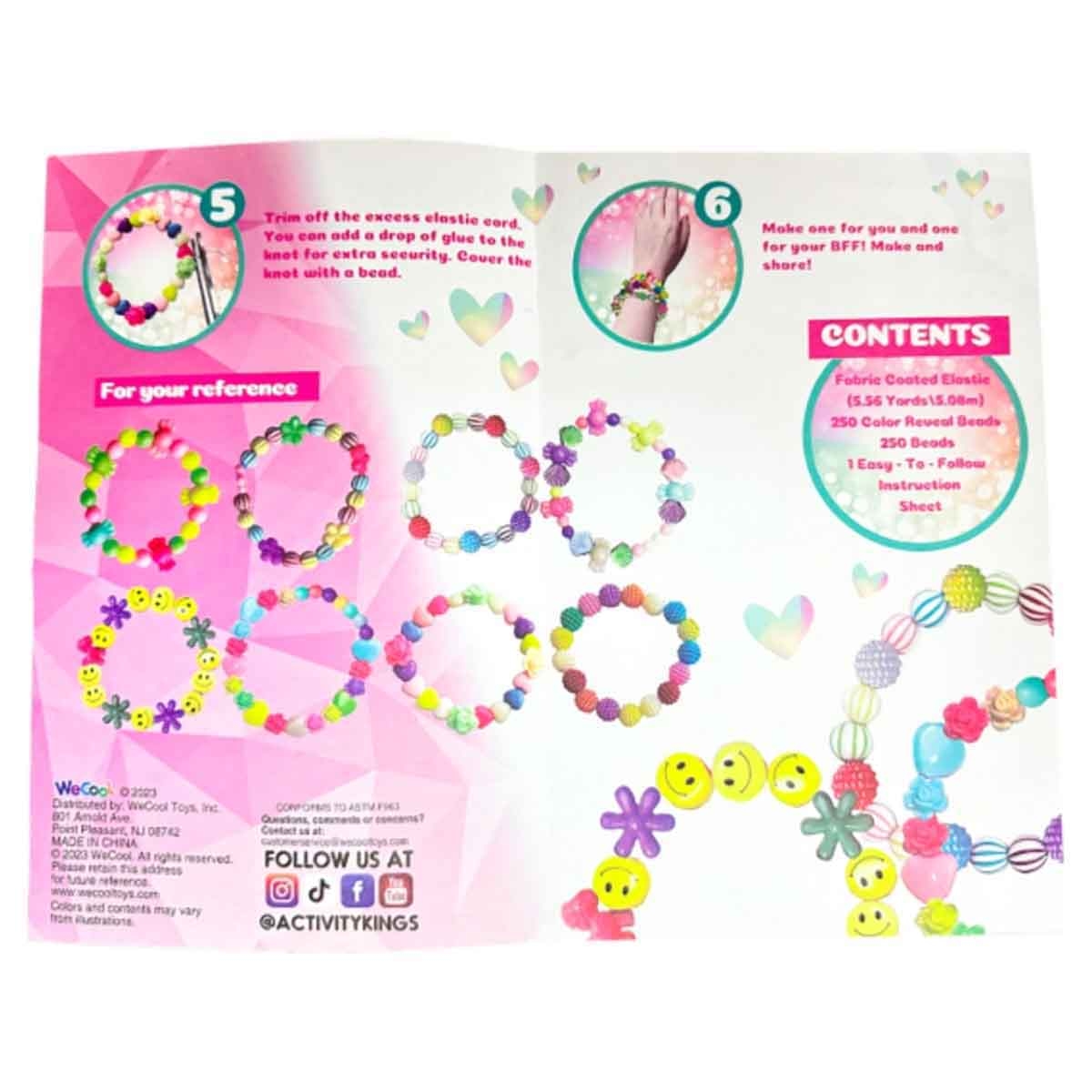 Ily Bracelet Maker with Fashion Bandz Jewelry & Swirl & Reveal Bracelets Kit Bundle Pack Girls, 5-7 Years