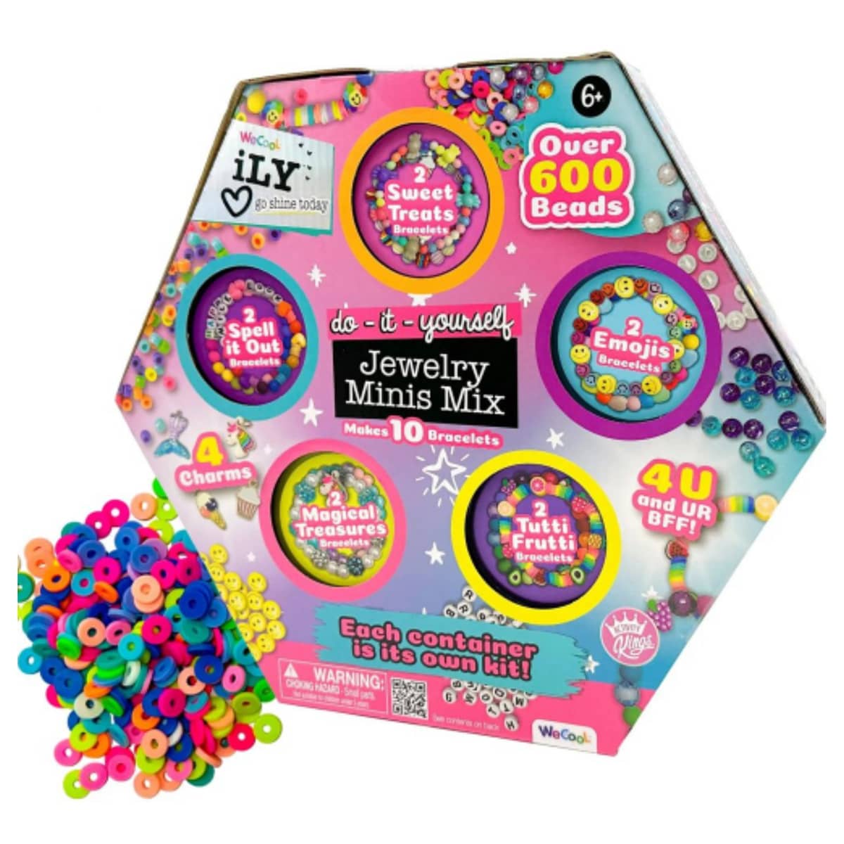Ily Bright Mix Bracelet Making Kit Girls, 5-7 Years
