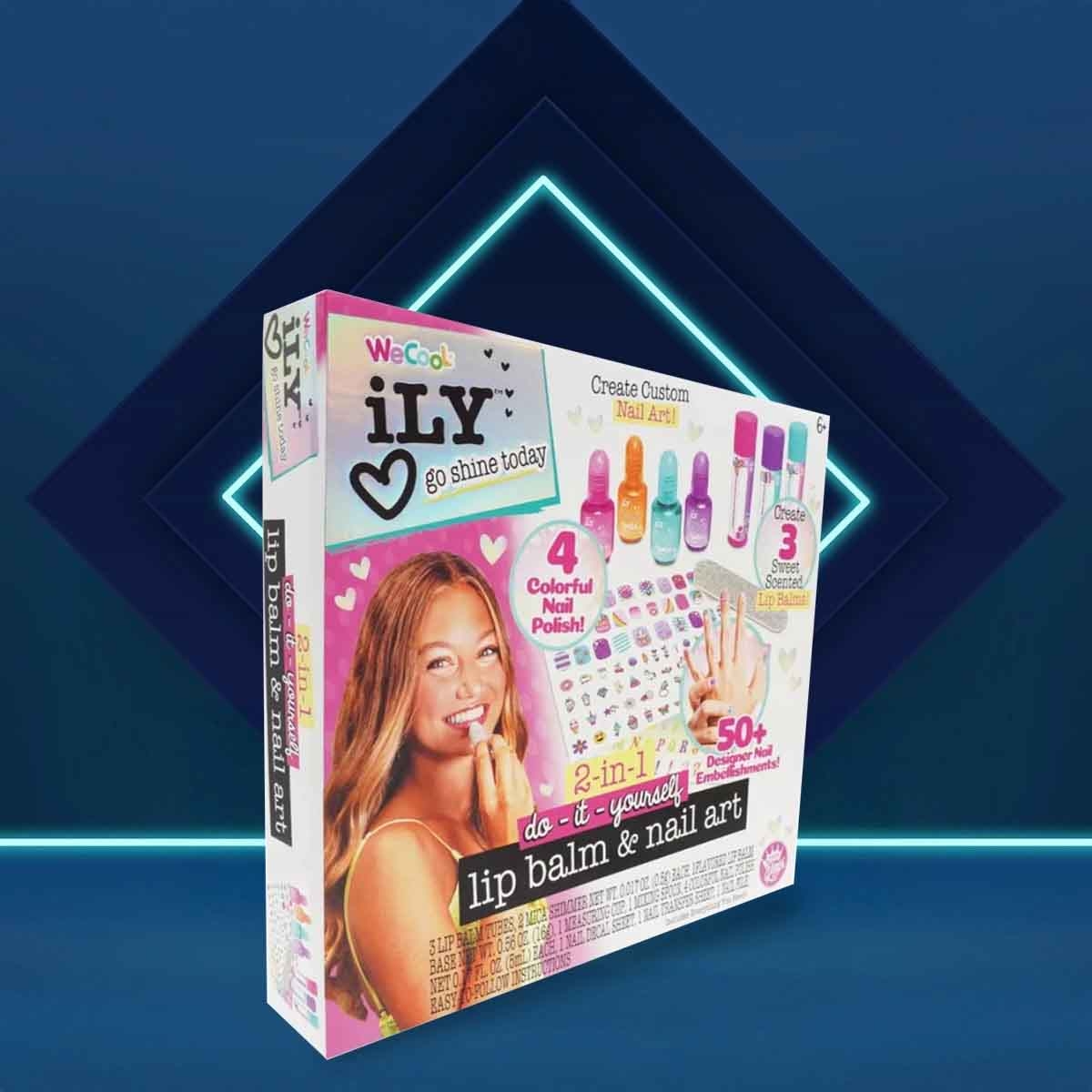 Ily Do-It-Yourself 3D Sticker Maker & 2-In-1 Beauty Set Bundle Girls, 5-7 Years