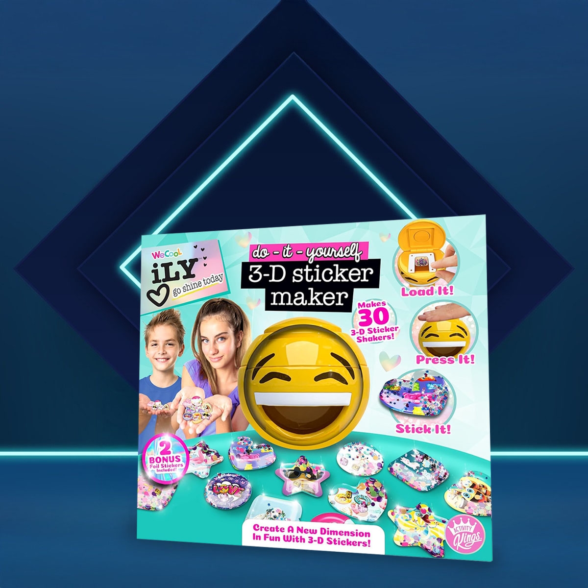 Ily Do-It-Yourself 3D Sticker Maker Unisex, 5-7 Years