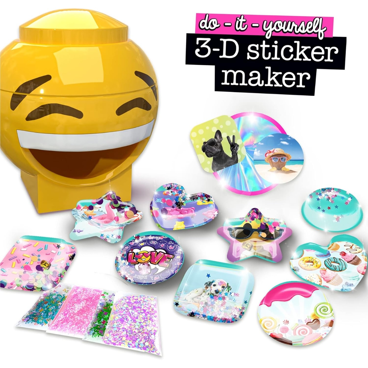 Ily Do-It-Yourself 3D Sticker Maker Unisex, 5-7 Years