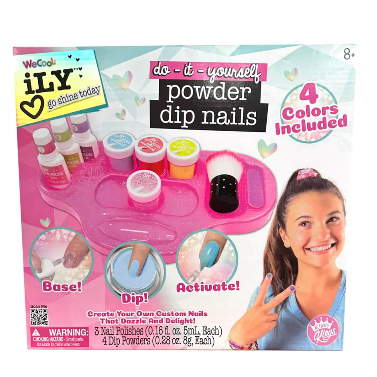 Ily Do-It-Yourself Powder Dip Nails Activity Set Girls, 8-10 Years