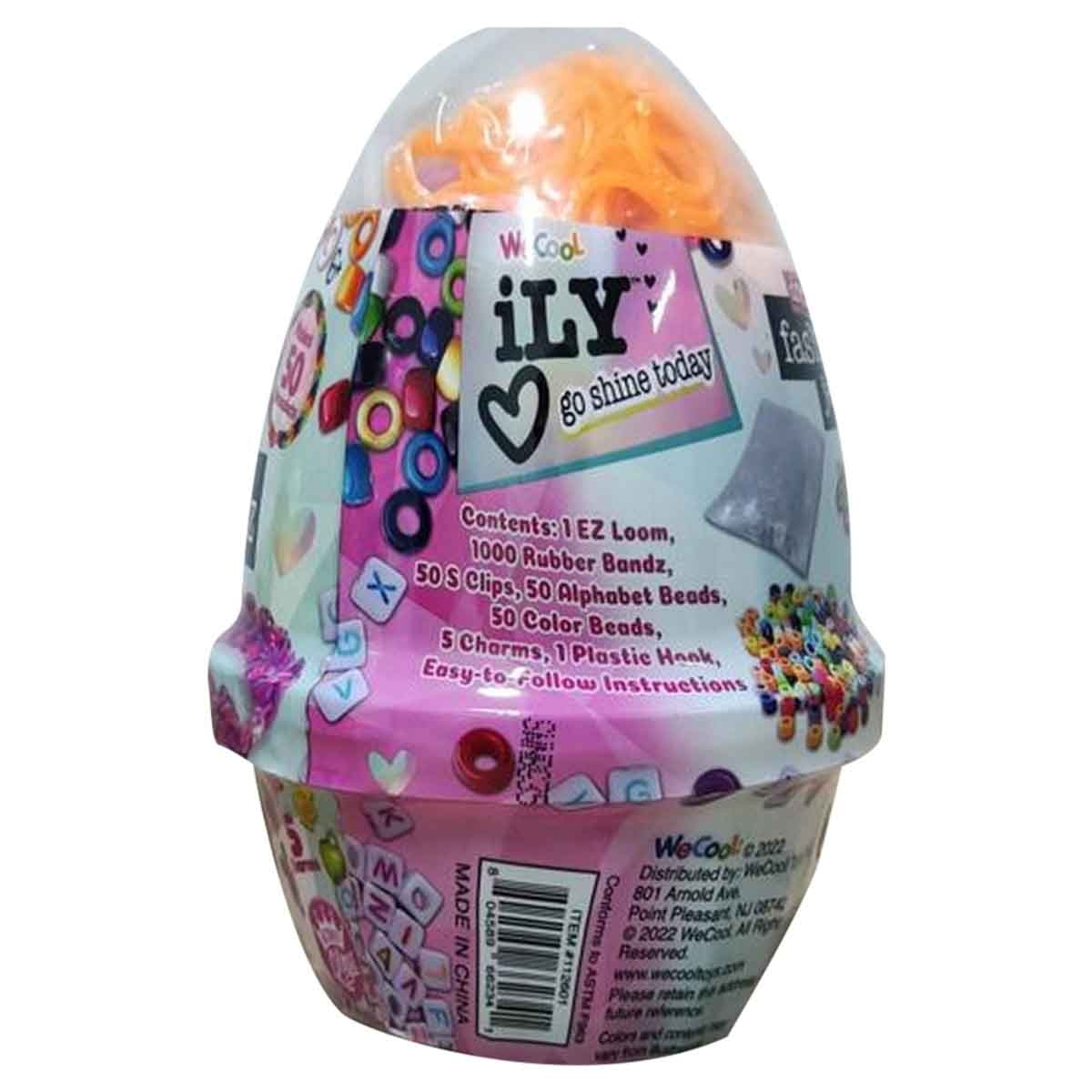 Ily Fashion Bandz Jewelry Egg & 3D Sticker Maker Kit Bundle Pack Girls, 5-7 Years