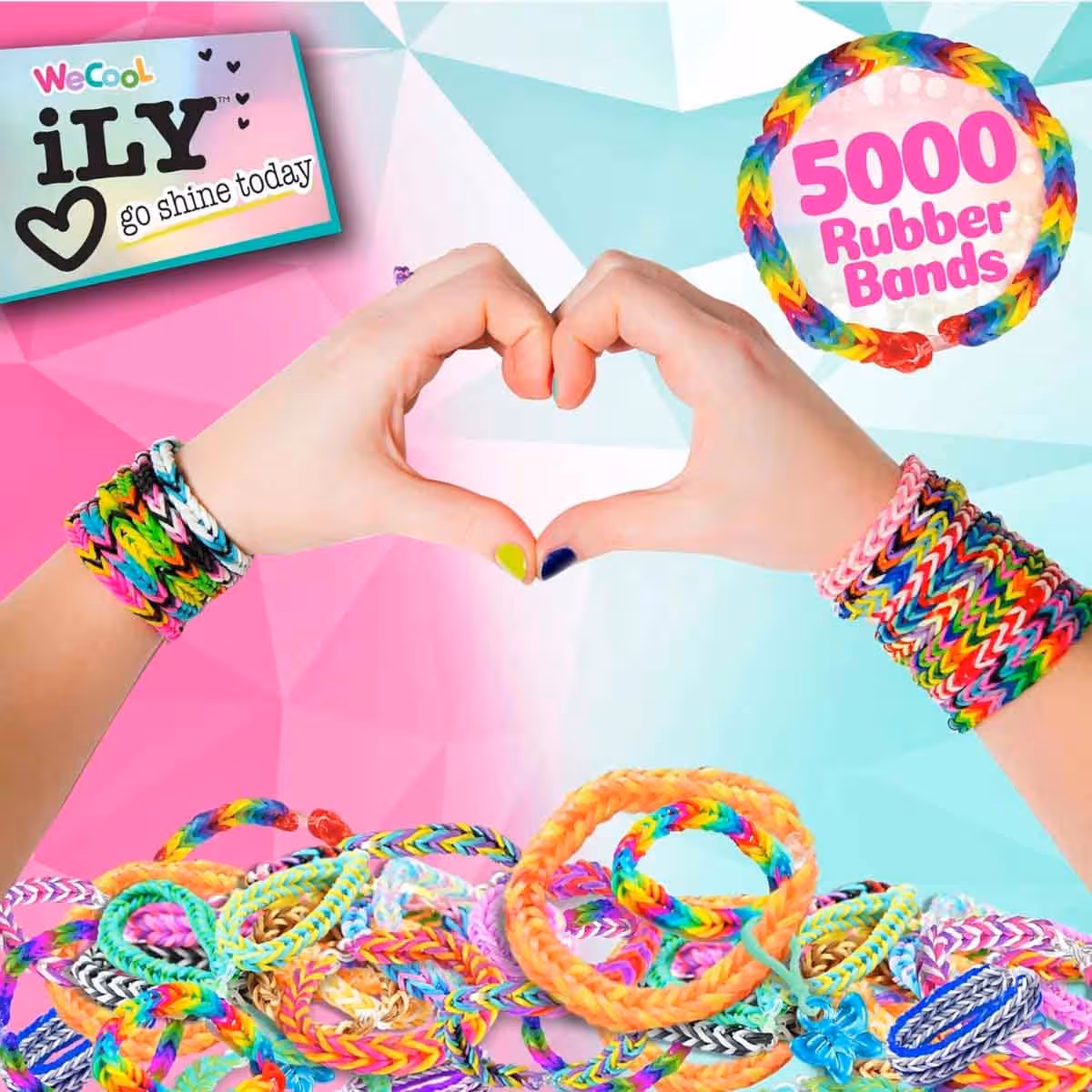Ily Fashion Bandz Jewelry Egg & Bracelet Making Kit Bundle Pack Girls, 5-7 Years