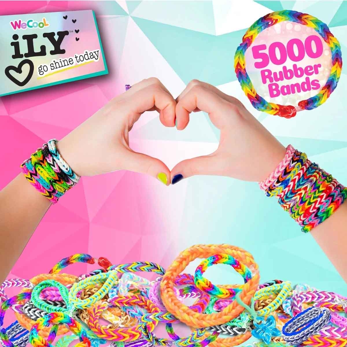 Ily Fashion Bandz Jewelry Egg & Bracelet Making Kit Bundle Pack Girls, 5-7 Years