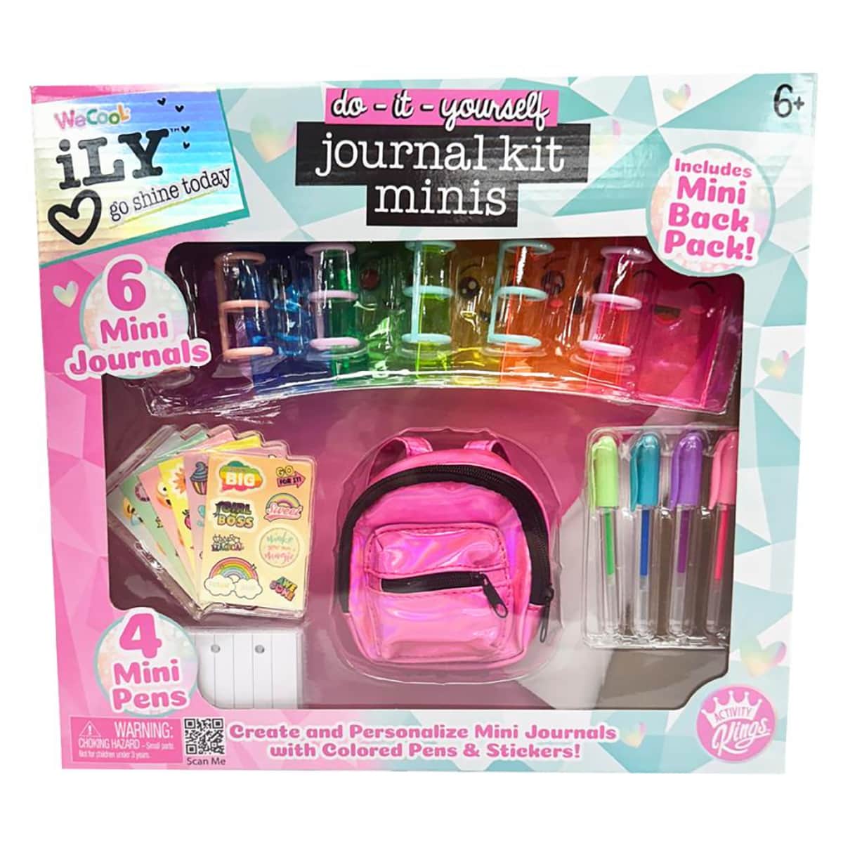 Ily Minis Journal Kit Unisex, 5-7 Years