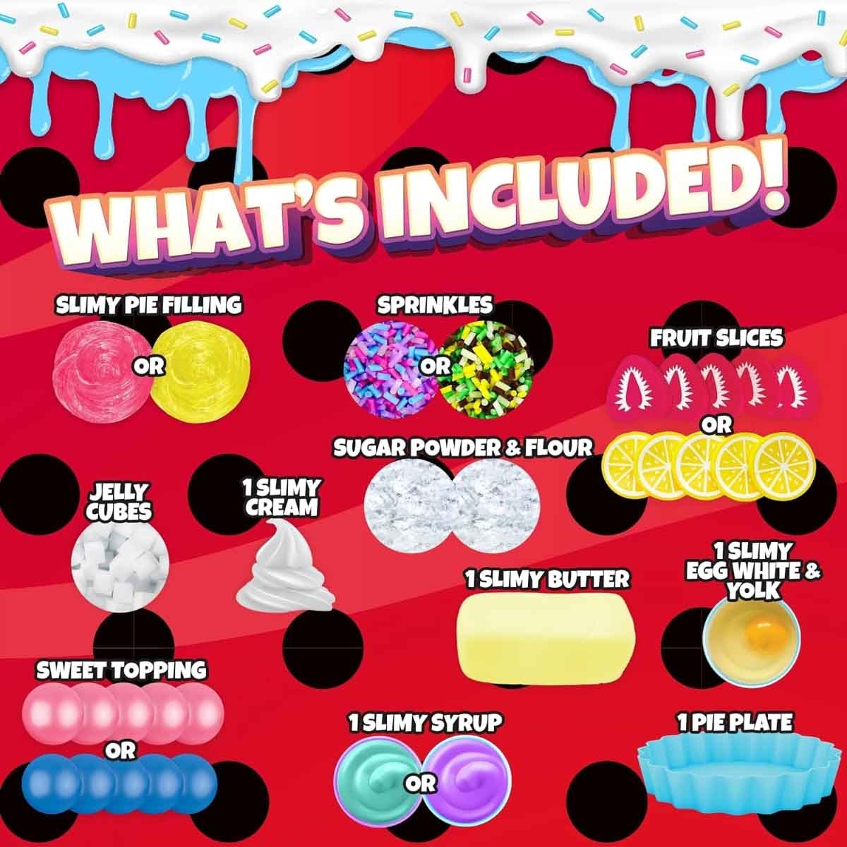 Ily Swirl & Reveal Bracelets & Miraculous Birthday Cake Slime Kit Bundle Pack Girls, 5-7 Years