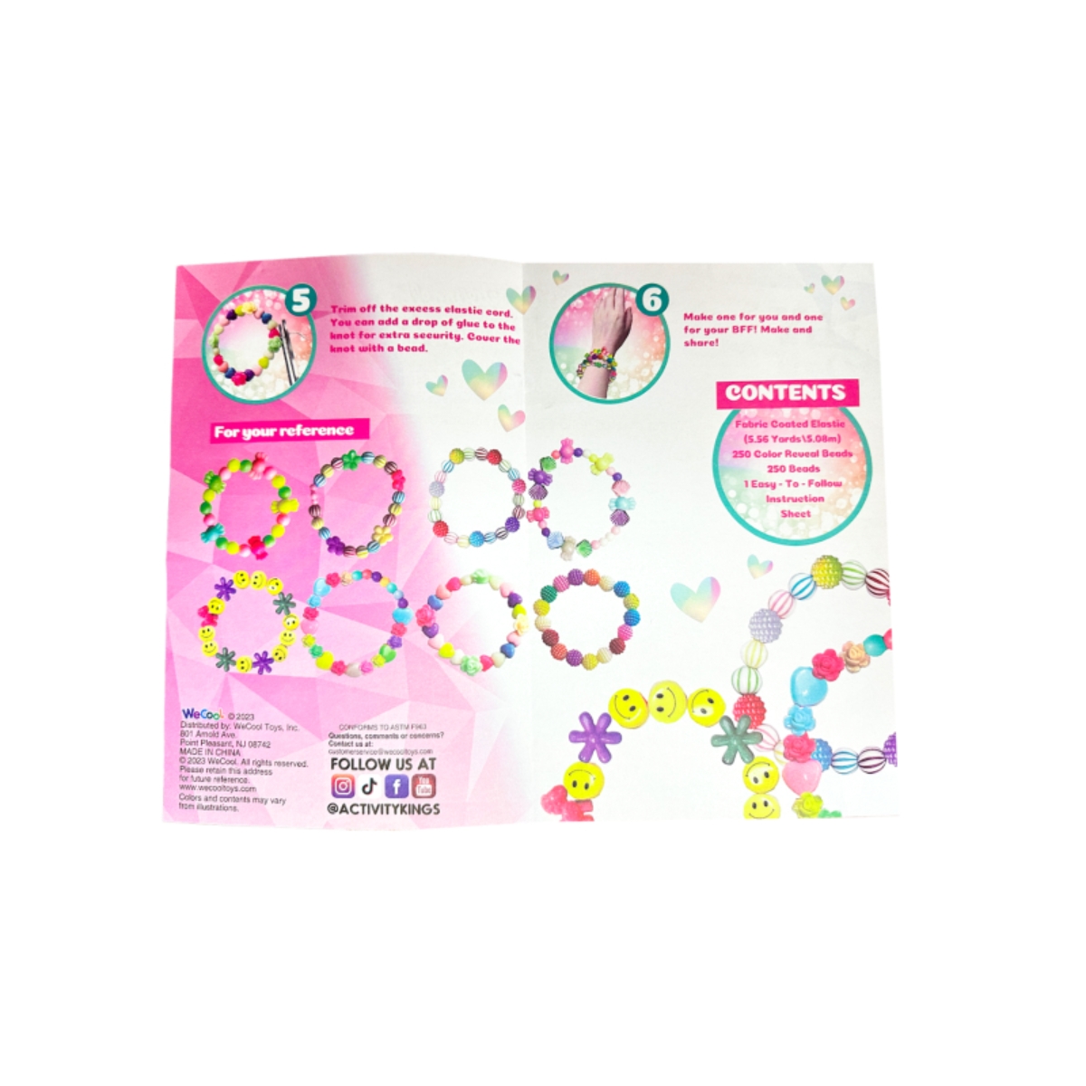 Ily Swirl & Reveal Bracelets Kit Girls, 5-7 Years