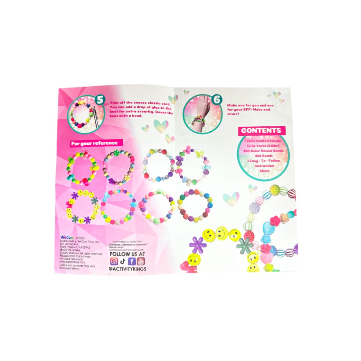 Ily Swirl & Reveal Bracelets Kit Girls, 5-7 Years