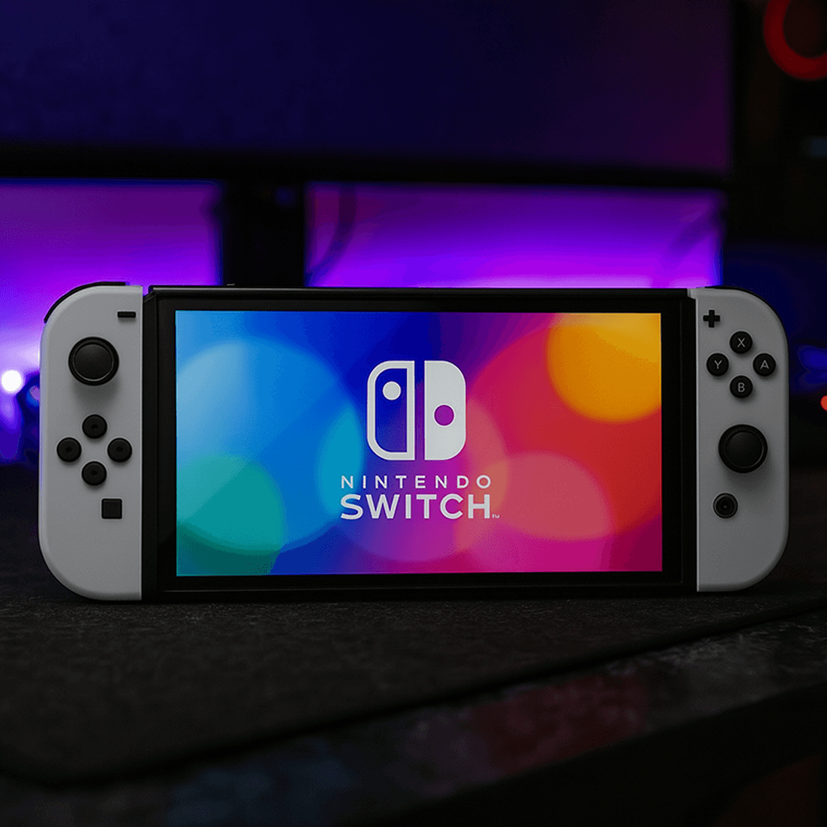Nintendo Switch 1 OLED White Console Bundle